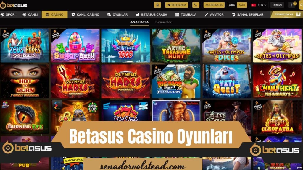 Betasus Casino Oyunları