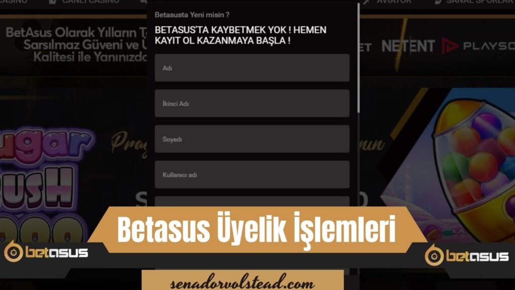 Betasus Üyelik İşlemleri